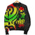 Wallis and Futuna Men's Bomber Jacket - Reggae Tentacle Turtle - Polynesian Pride