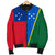 Samoa Flag With Solomon Flag Men's Bomber Jacket - Polynesian Pride