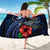 Yap Polynesian Sarong - Blue Turtle Hibiscus - Polynesian Pride