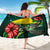 Tokelau Polynesian Sarong - Green Turtle Hibiscus - Polynesian Pride