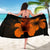 Hawaii Hibiscus Sarong - Turtle Map - Orange - Polynesian Pride