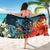 Hawaii Turtle Shark Manta Ray Hibiscus Plumeria Sarong - Polynesian Pride