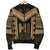 Hawaiian Kanaka Polynesian Men's Bomber Jacket Active Gold - Polynesian Pride