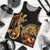 American Samoa Polynesian Men Tank Top - Lizard Lucky Black - Polynesian Pride