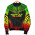 Norfolk Island Polynesian Chief Men's Bomber Jacket - Reggae Version - Polynesian Pride