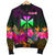 Wallis and Futuna Personalised Men's Bomber Jacket - Summer Hibiscus - Polynesian Pride