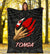 Tonga Premium Blanket - Tonga In Me (Black) - Polynesian Pride