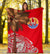 French Polynesia Premium Blanket - Palm Tree Polynesian Pattern - Polynesian Pride