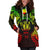 Niue Polynesian Hoodie Dress Map Reggae - Polynesian Pride