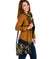 New Caledonia Shoulder Handbag - Gold Tentacle Turtle - Polynesian Pride