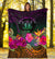 Niue Polynesian Premium Blanket - Summer Hibiscus - Polynesian Pride