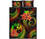 Tonga Polynesian Quilt Bed Set - Reggae Plumeria - Polynesian Pride