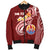 Tahiti Personalised Men's Bomber Jacket - Tahiti Seal Polynesian Patterns Plumeria - Polynesian Pride