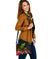 Federated States of Micronesia Polynesian Personalised Shoulder Handbag - Hibiscus and Banana Leaves - Polynesian Pride