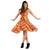 Hawaii Plumeria Polynesian Yellow Midi Dress - AH - Polynesian Pride