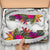 Fiji Polynesian Sneakers - Hibiscus White Pattern - Polynesian Pride