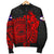 American Samoa Men's Bomber Jacket - Polynesian Lizard - Polynesian Pride