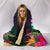 Tahiti Hooded Blanket - Summer Hibiscus - Polynesian Pride