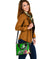 Hawaii Polynesian Shoulder Handbag - Hawaii Seal With Turtle Plumeria (Green) - Polynesian Pride