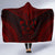 Fiji Polynesian Chief Hooded Blanket - Red Version - Polynesian Pride