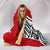 Tonga Rugby Hooded Blanket Polynesian Style - Polynesian Pride