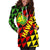 Hawaii Hoodie Dress - Hawaii Kanaka Maoli Flag Women's Th5 - Polynesian Pride