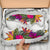 Vanuatu Sneakers Polynesian Hibiscus White Pattern - Polynesian Pride