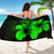 Hawaii Hibiscus Sarong - Turtle Map - Green - Polynesian Pride