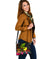 Palau Polynesian Shoulder Handbag - Hibiscus and Banana Leaves - Polynesian Pride