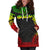 Guam Women's Hoodie Dress - Polynesian Reggae Chief - Polynesian Pride