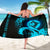 Guam Sarong - Hibiscus and Wave Navy - Polynesian Pride