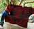 Tuvalu Premium Quilt - Tuvalu Coat Of Arms Polynesian Chief Red Version - Polynesian Pride