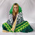 Cook Islands Ruby Hooded Blanket Style - Polynesian Pride