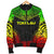 Tokelau Polynesian Chief Men's Bomber Jacket - Reggae Version - Polynesian Pride