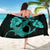 Anchor Turquoise Poly Tribal Sarong - Polynesian Pride