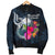 Marshall Islands Polynesian Men's Bomber Jacket - Tropical Flower - Polynesian Pride