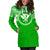 Kanaka Maoli Women Hoodie Dress - Kanaka Maoli Coat Of Arms Polynesian Flag Color - Polynesian Pride