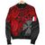 Wallis and Futuna Polynesian Bomber Jacket (Men) - Red Turtle - Polynesian Pride