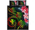 Hawaii Turtle Polynesian Tropical Quilt Bed Set - Cora Style Reggae Art - Polynesian Pride