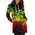 Hawaii Turtle Polynesian Hoodie Dress Map Reggae - Polynesian Pride