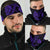 Hawaii Kakau Polynesian Anchor Bandana 3 - Pack - Purple - Polynesian Pride