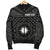 Marshall Personalised Men's Bomber Jacket - Marshall Seal With Polynesian Tattoo Style ( Black) - Polynesian Pride