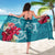 Hawaii Turtle Hibiscus Plumeria Blue Polynesian - Sarong AH - Polynesian Pride