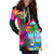 Guam Women's Hoodie Dress - Hibiscus Polynesian Pattern - Polynesian Pride