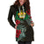 Tonga Hoodie Dress - Tonga Crown Hibiscus - Polynesian Pride