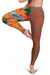 Tropical Polynesian - Hawaiian Women's Leggings - Haka Style - Polynesian Pride