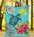 Hawaii Kanaka Turtle Hibiscus Plumeria Tropical Style - Premium Blanket AH - Polynesian Pride