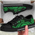 American Samoa Low Top Shoes - Green Tentacle Turtle - Polynesian Pride