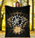 Cook Islands Premium Blanket - Gold Hibiscus - Polynesian Pride