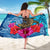 Hawaii Sea Turtle Hibiscus Coconut Tree Sarong - Polynesian Pride